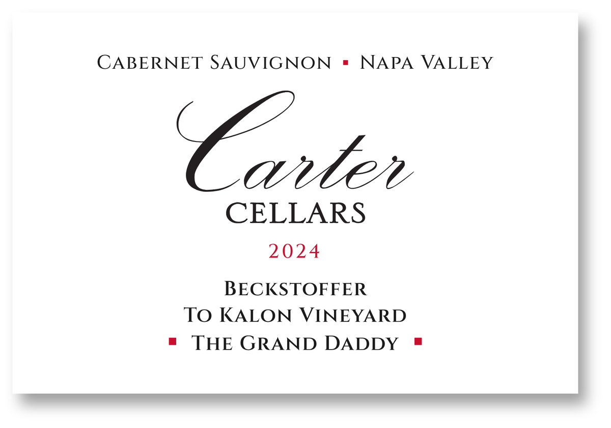 2024 Beckstoffer To Kalon 'The Grand Daddy' Cabernet Sauvignon