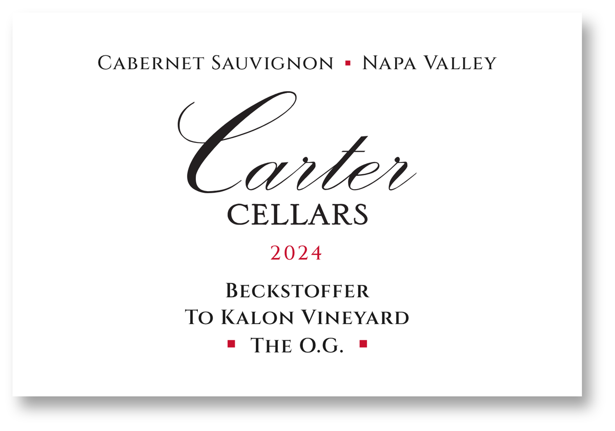 2024 Beckstoffer To Kalon 'The O.G.' Cabernet Sauvignon