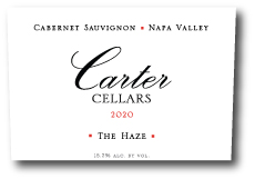 Carter Cellars The Haze Label 2019