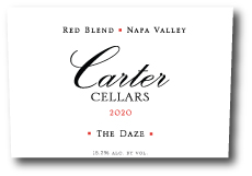 Carter Cellars The Daze Red Blend 2020