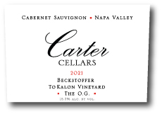 Carter Cellars To Kalon 'The O.G.' 2021